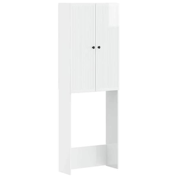 Maison Exclusive - Toalettsskåp EDE Vit blank 66 x 25,5 x 190 cm