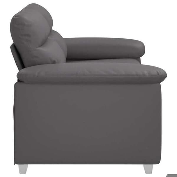 Maison Exclusive - 2-personers sofa grå 160x81x84 cm i kunstlæder