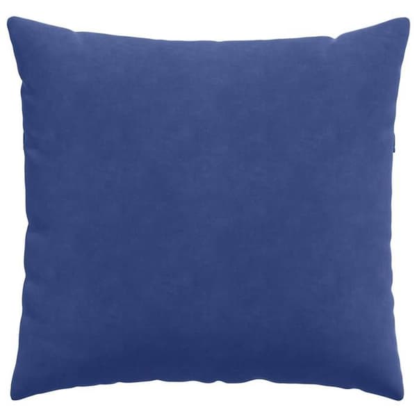 Stolsdynor - MAISON EXCLUSIVE - 45 x 45 cm - Blå polis - Kordflor - Set om 2 Blå polis