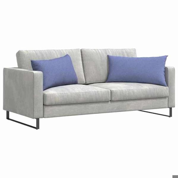 Soffkuddar - EXKLUSIVT HEM - Ren design - Denimblå - 80 x 40 cm - Set om 2 denim blå