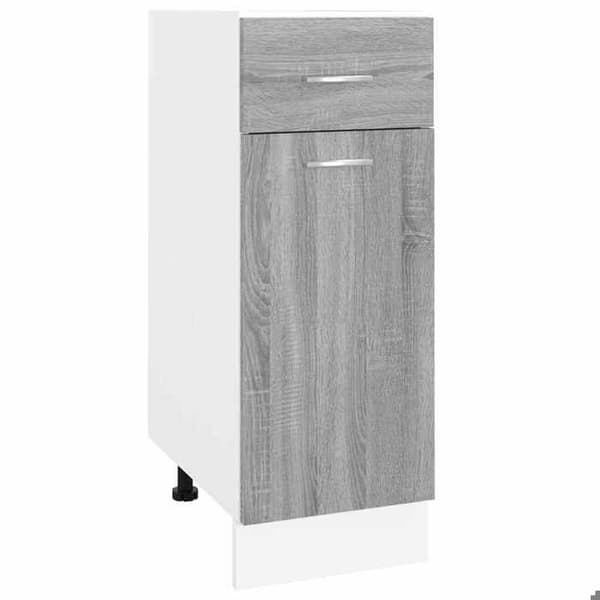 Maison Exclusive - Underskabs kommode "Lyon" Grå Sonoma 30 x 46 x 81,5 cm Ingeniørtræ