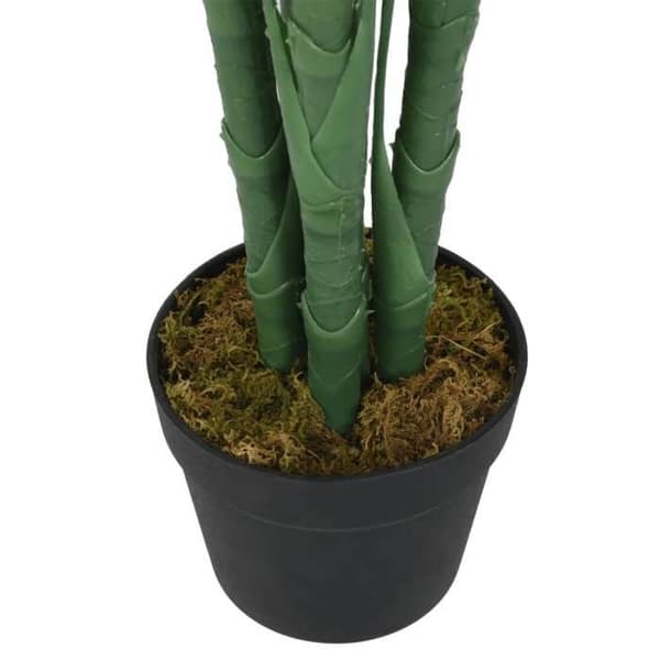 Maison Exclusive - Kunstpalme 28 blade 120 cm grøn