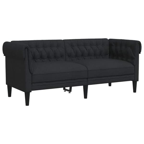 Maison Exclusive - 2 kpl mustia kangassohvia