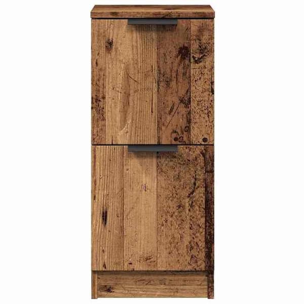 Maison Exclusive - Buffé gammalt trä 30x30x70 cm ingenjörsträ
