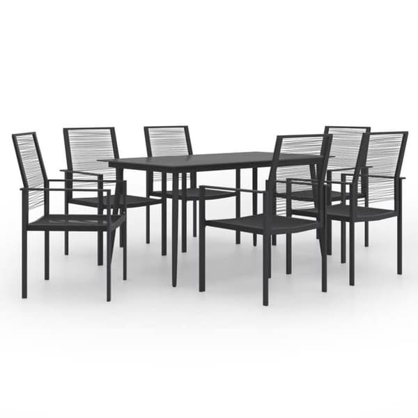 Maison Exclusive - 7 osan puutarhapöytäryhmä