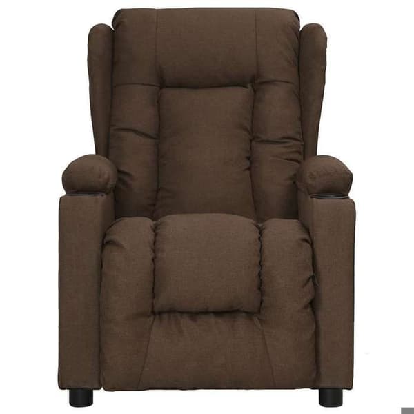 Maison Exclusive - Brun Tyg Reclinerfåtölj
