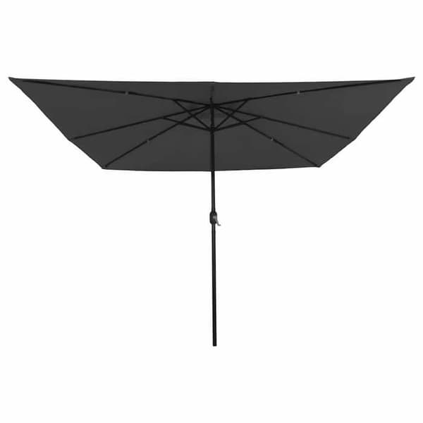 Maison Exclusive - Puutarhasateenvarjo 295 x 295 x 245 cm Polyesteri ja Teräs