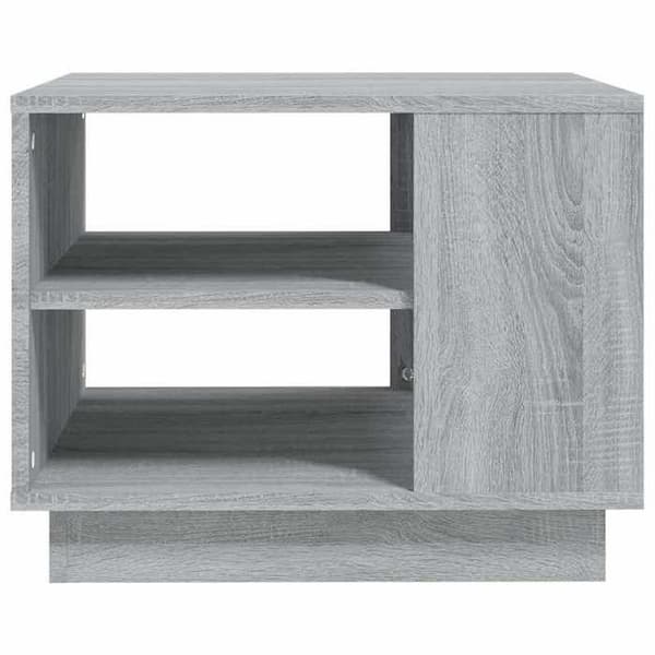 Maison Exclusive - Soffbord sonoma grå 55x55x43 cm ingenjörsträ