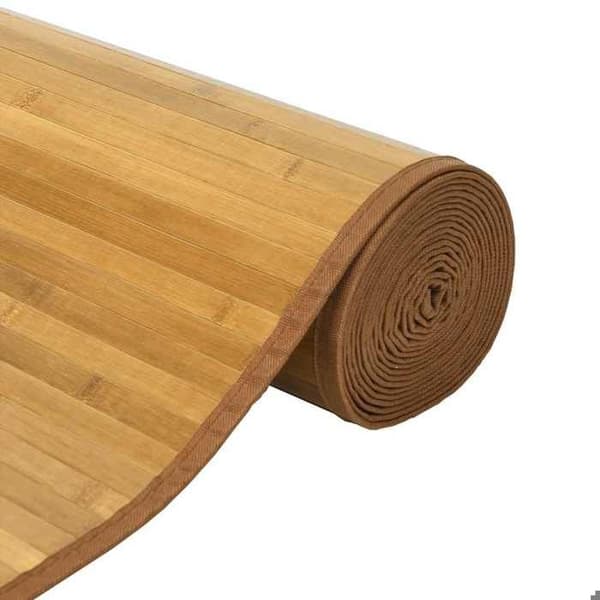 Maison Exclusive - Rektangulär naturlig matta 60x200 cm bambu
