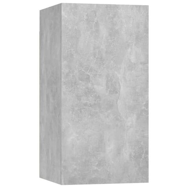 Maison Exclusive - 4 dele TV-møbel sæt Grå beton Ingeniørtræ