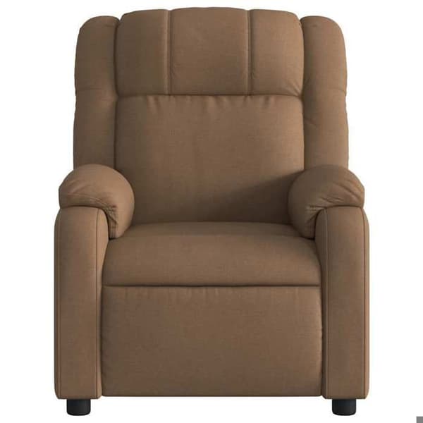 Maison Exclusive - Brun Tyg Reclinerfåtölj