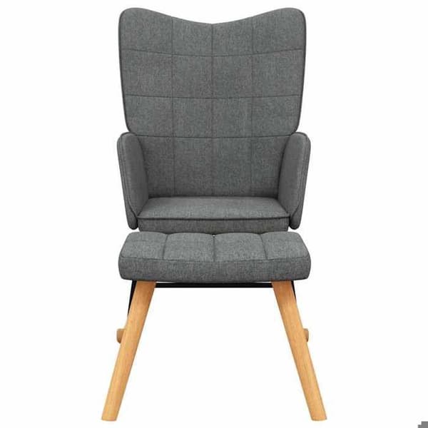 Maison Exclusive - Gungstol med mörkgrå tygpall Mörkgrå