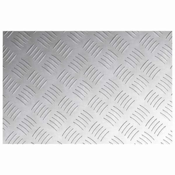 Maison Exclusive - Nez de marche 2 pc 60 x 40 cm Silver Aluminium Rektangulär Silver