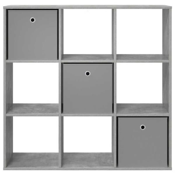 Maison Exclusive - Buffet Grå beton 102 x 31 x 99,5 cm
