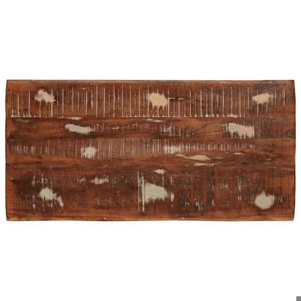 Maison Exclusive - 3-delars Nestingbord Brun 82 x 40 x 46 cm Återvunnet Trä Solid
