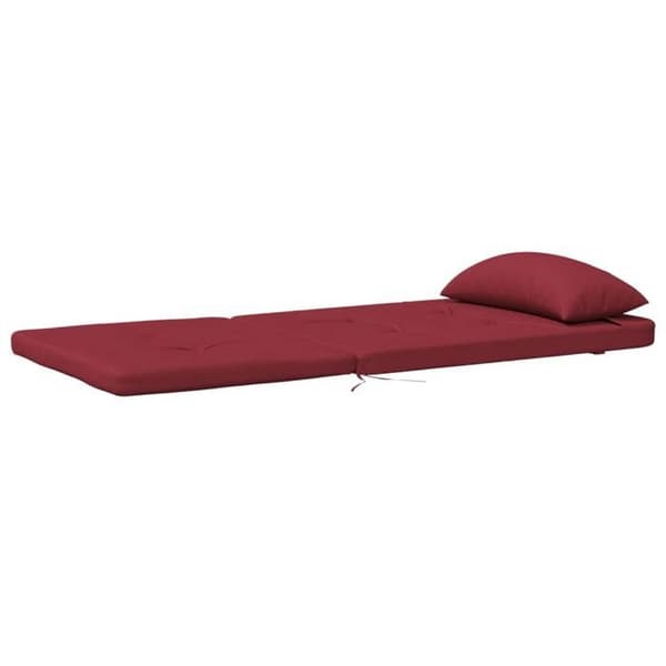 Maison Exclusive - Adirondack stolskuddar set om 2 vinröd