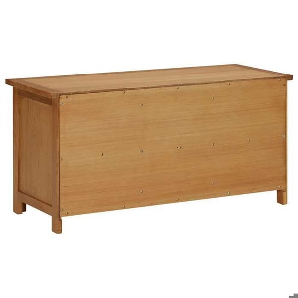 Maison Exclusive - Skohylde 90x37x45 cm Solid egetræ ekträ