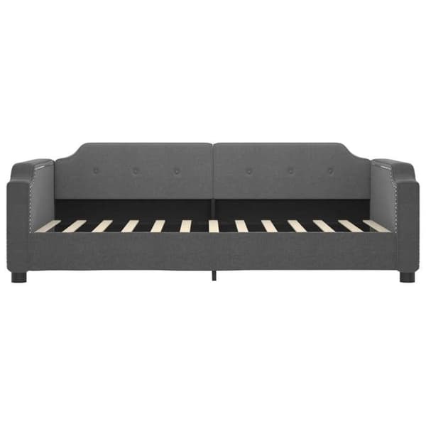 Maison Exclusive - Sengebund uden madras grå 90x200 cm stof