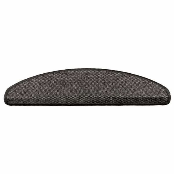 Maison Exclusive - Selvklæbende trappetæpper 30 stk 65x21x4 cm antracit