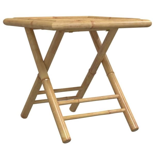 Maison Exclusive - Fällbart trädgårdsbord 45x45x45 cm bambu