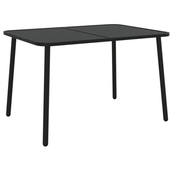 Maison Exclusive - Havebord antracit 110x80x71 cm stål antracit