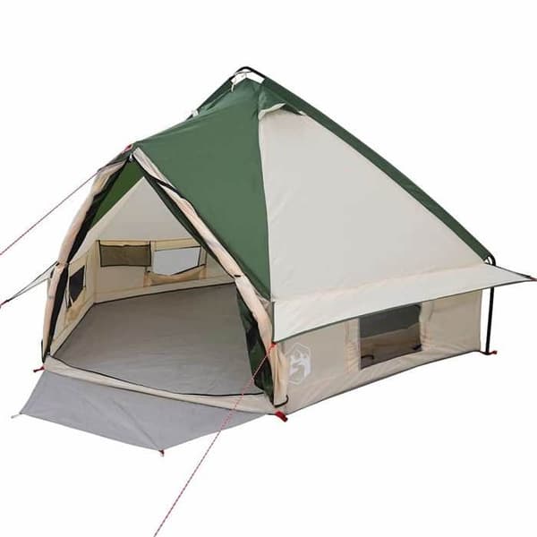 Maison Exclusive - Teepee Telt til 4 Personer Grøn og Grå