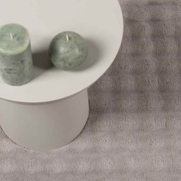 Maison Exclusive - Rund yta Matta SIROLO Sand Ø 160 CM Polyester
