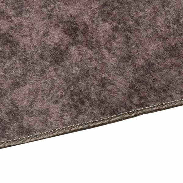 Maison Exclusive - Marsa Harmaa Matto 100 x 100 cm Polyesteri ja PVC