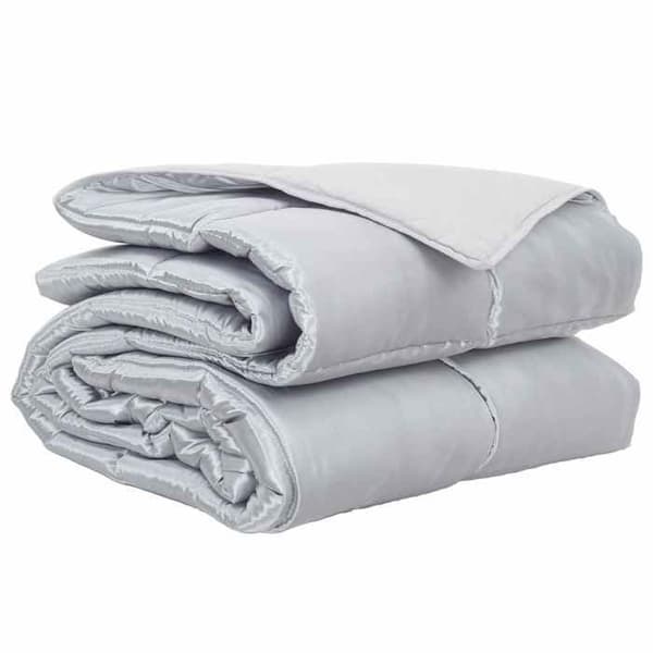 Kudde - EXKLUSIVT HEM - Vadderad - 200 x 240 cm - 300 g/m² - Silverfärgad Silver