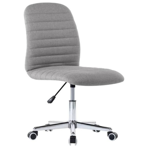 Maison Exclusive - Matstolar set om 6 ljusgrå tyg