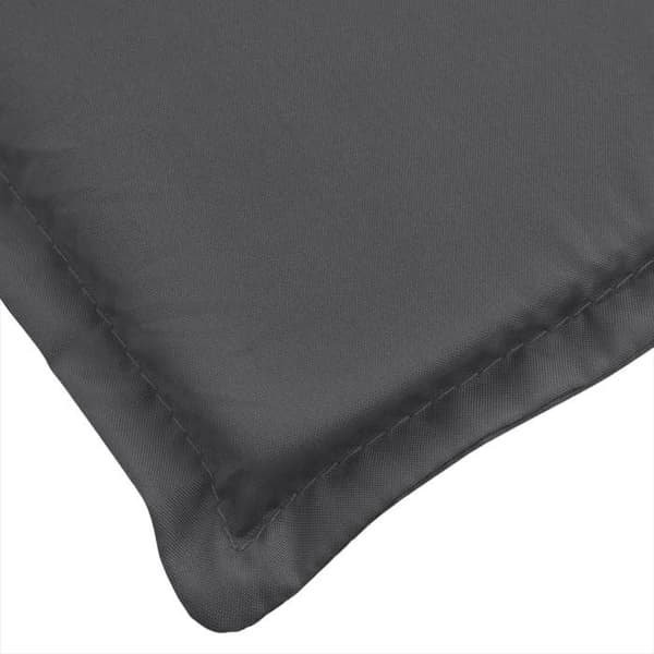Maison Exclusive - Lang stolpude antracitblandet 200x50x4 cm stof