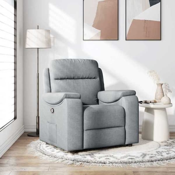 Maison Exclusive - Vaalea harmaa nojatuoli