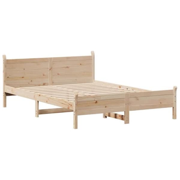 Maison Exclusive - Patja ilman runkoa 140x190 cm massiivipuusta