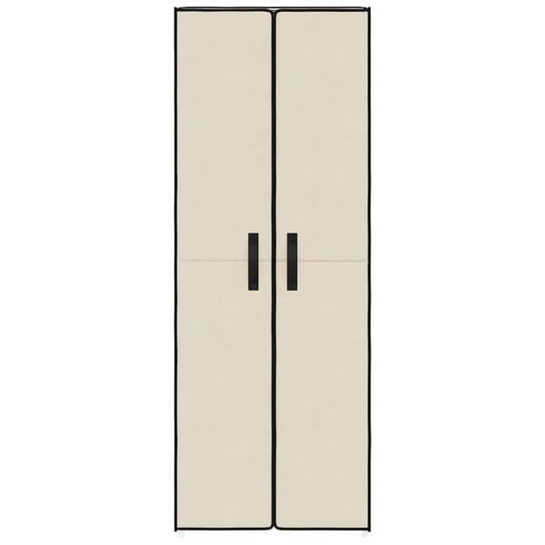 Maison Exclusive - Kengäteline Kermansävy 60x30x166 cm Kangas