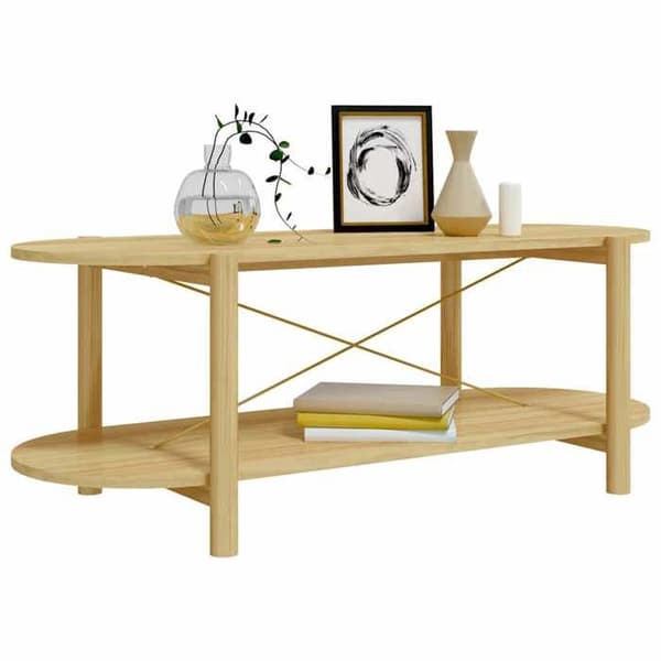 Maison Exclusive - Soffbord 110x48x40 cm Ingenjörsträ