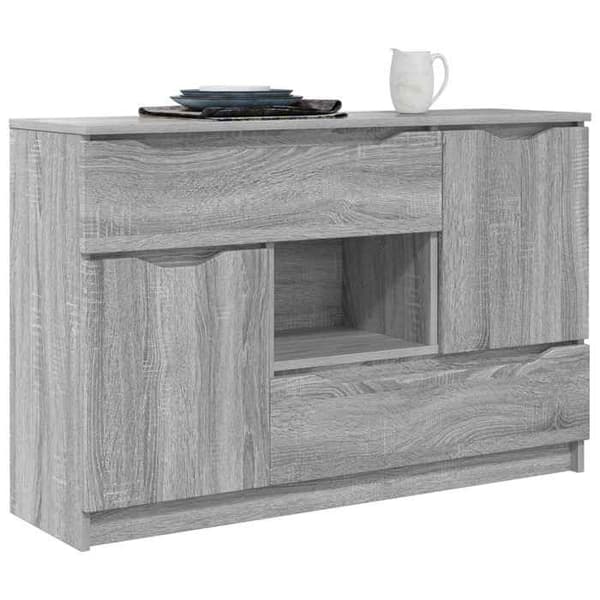Maison Exclusive - Buffet Grå Sonoma 100 x 30 x 65,6 Ingeniørtræ