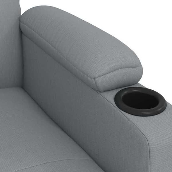 Maison Exclusive - Grå stof lænestol med recliner