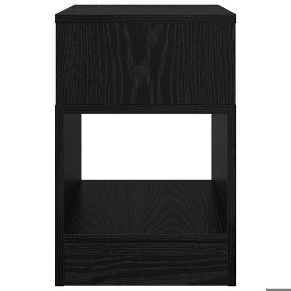 Maison Exclusive - Sidebord 2 stk Sort eg 30,5 x 30 x 45 cm