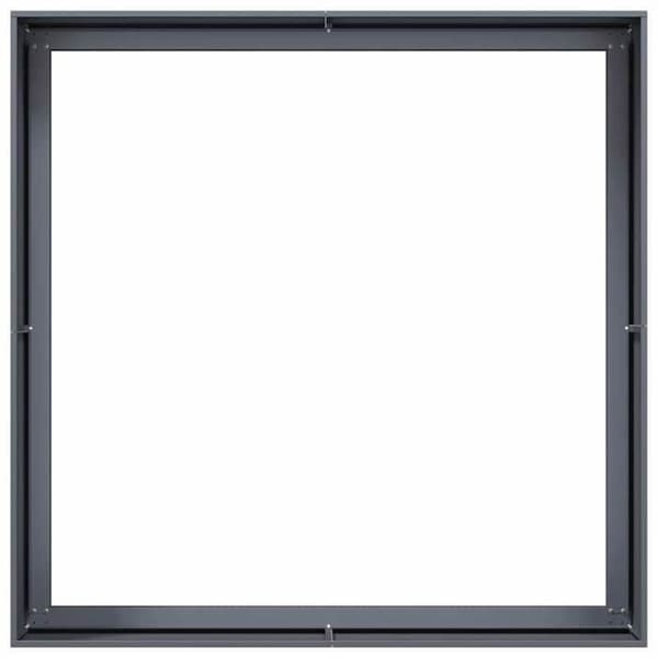 Maison Exclusive - Anthracite kruka 100x100x40 cm stål