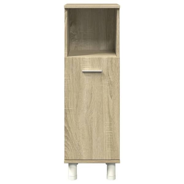 Maison Exclusive - Badrumsskåp ek sonoma 30,5x30x95 cm