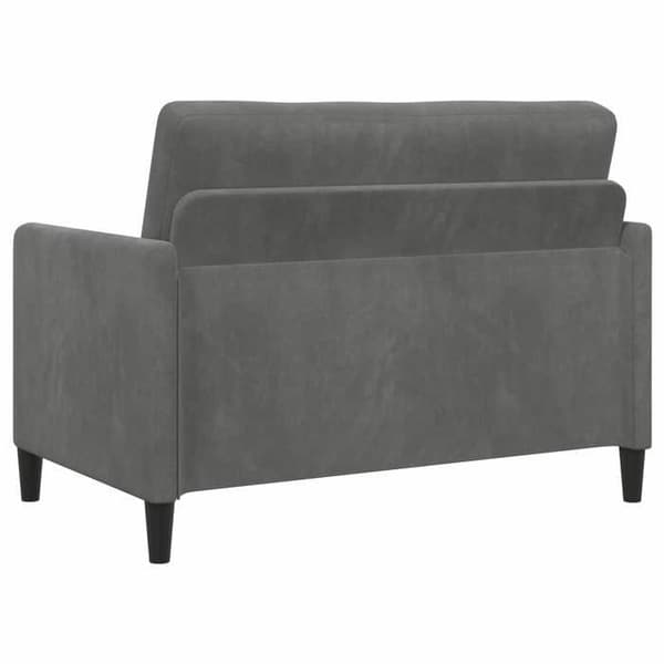 Maison Exclusive - Sofa med opbevaring Mørkegrå 122 x 78 x 87 cm Polyester