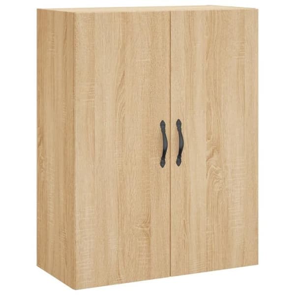 Maison Exclusive - Buffé hög Ek sonoma 69,5x34x180 cm Ingenjörsträ
