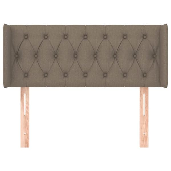 Sänggavel - Maison Exclusive - Taupe - Justerbar höjd - Polyester tyg Mol