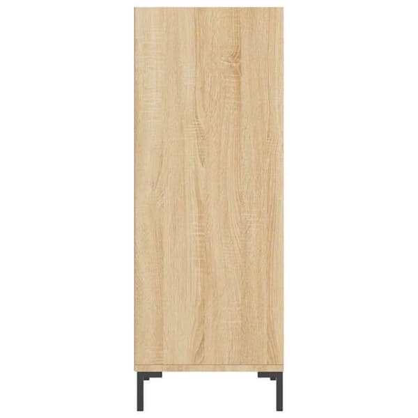 Maison Exclusive - Buffé ek sonoma 34,5x32,5x90 cm ingenjörsträ