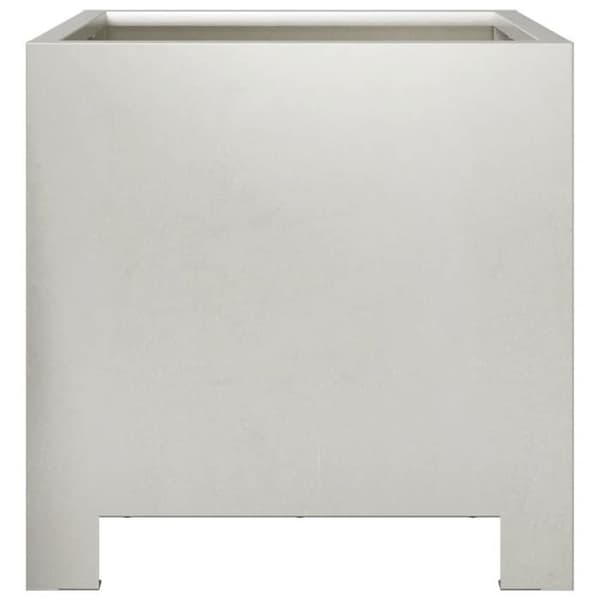 Maison Exclusive - Blomsterkummer 2 stk 30x30x30 cm rustfrit stål
