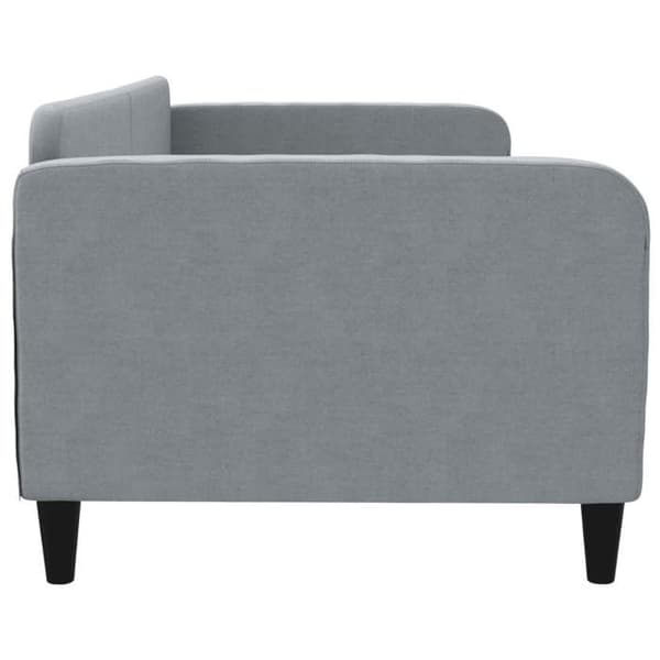 Maison Exclusive - Sengebund uden madras lys grå 90x200 cm stof
