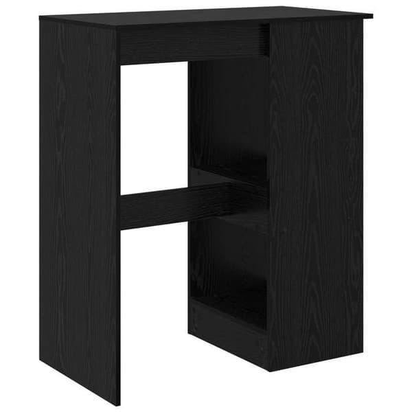 Barbord - EKSKLUSIV HUS - 90x47.5x103.5 cm - Ingeniørtræ (sort eg) - Rektangulær - Højde 103.5 cm