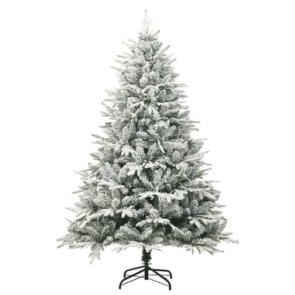Maison Exclusive - Luminen joulukuusi vihreä 150 cm PVC/PE