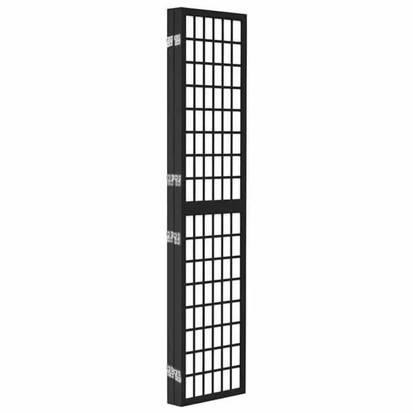 Maison Exclusive - Fällbar avskiljande vägg 4 paneler 160x170 cm Svart