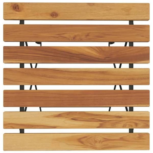 Maison Exclusive - Fällbord för bistro 55x54x71cm i solid teak och stål